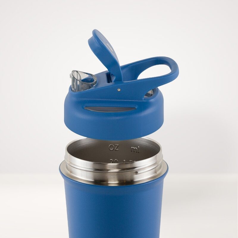 Coqueteleira Térmica Inox Kouda Azul - Fox 750ml